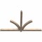 Ekena Millwork Redmond Smooth Timber Gable Bracket, Douglas Fir, 84"W x 53"H x 3 1/2"D x 3 1/2"F, 15/12 Pitch GBW084X53X0404RED00SDF - alternate 3